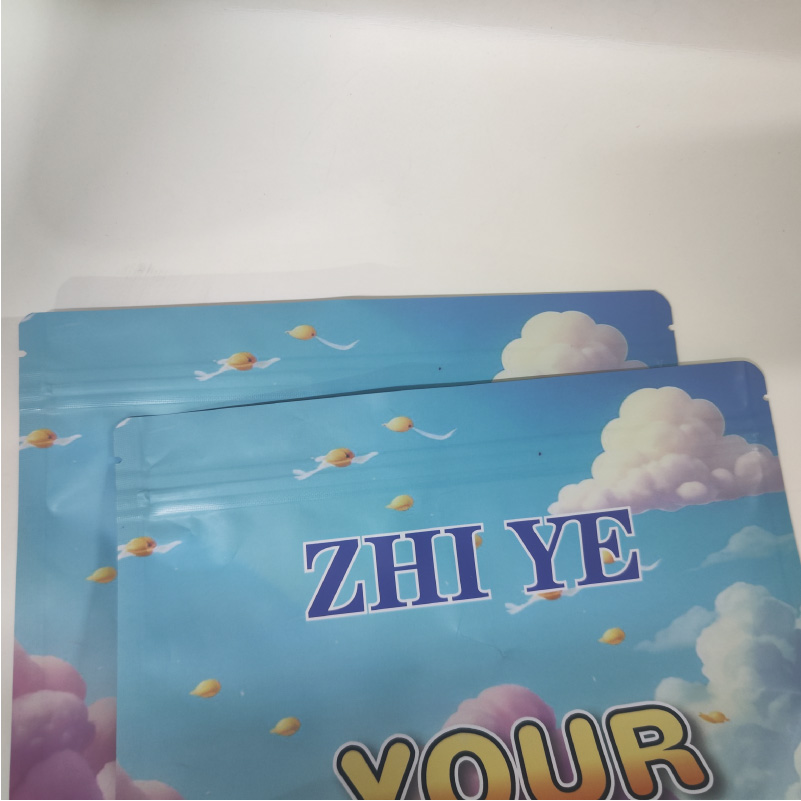 Custom printed stand up pouch recyclable packaging pouch bag for food